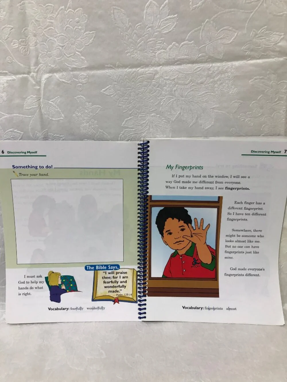 Abeka Discovering God’s World 1st Grade Science Teacher & Student